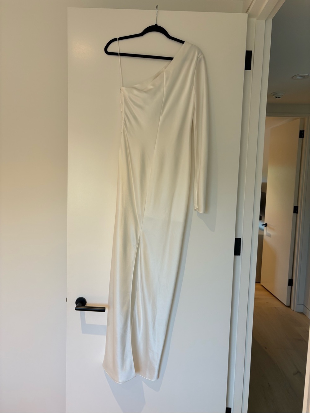 SANS FAFF One-Shoulder White Dress - Picture 2 of 2
